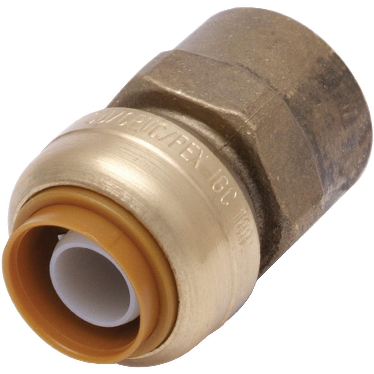 RWC Rwc U068LFA 1/2x3/4 in Fnpt Reducing Push-to-connect Adapter