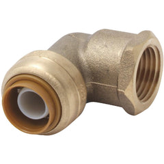 RWC Rwc U308LFA Sharkbite 1/2 in Push-connect Brass 90 Elbow Fnpt