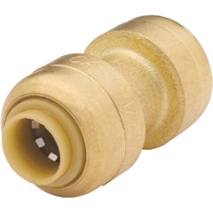 RWC Rwc U004LFA Sharkbite Max Straight Brass Coupling 1/4 in