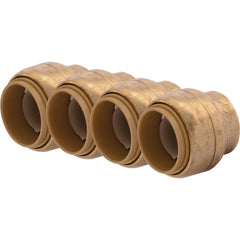RWC Rwc U518LFA4 Sharkbite 3/4 in Brass End Cap 4-pack