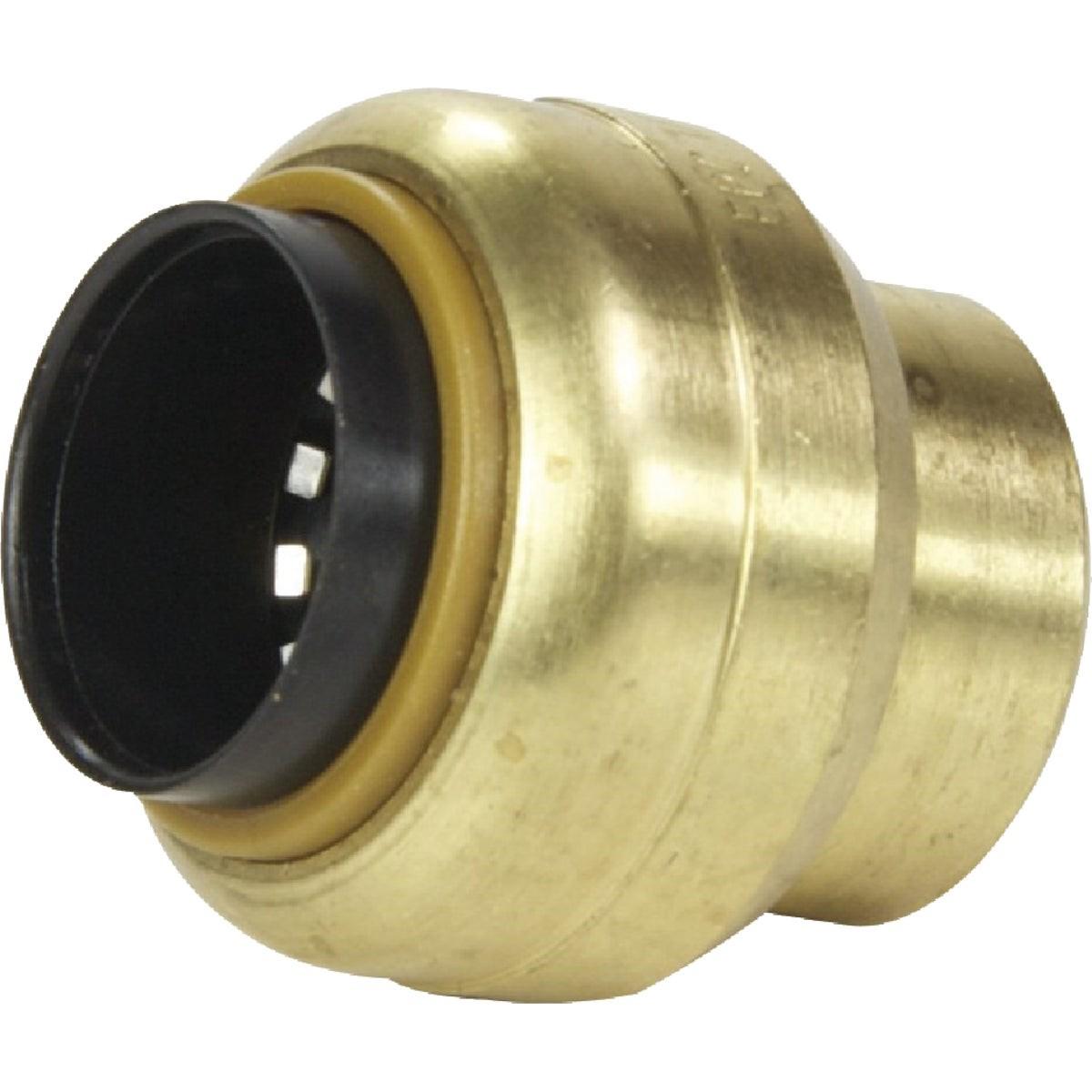 RWC Rwc U518LFA Sharkbite 3/4 in Push-to-connect Brass End Cap