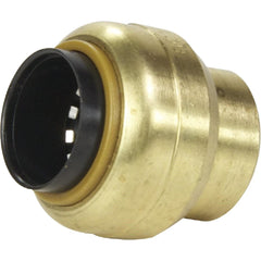 RWC Rwc U518LFA Sharkbite 3/4 in Push-to-connect Brass End Cap