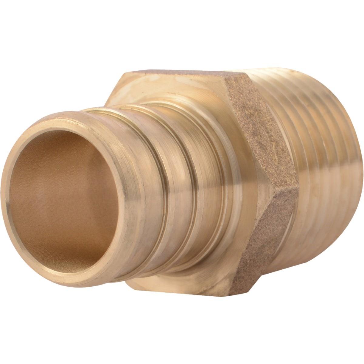 RWC Rwc UC138LFA 3/4 in Cf X 1/2 in Mpt Brass Pex Adapter
