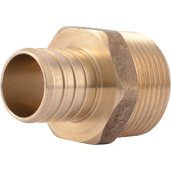 RWC Rwc UC140LFA 1 in Cf X 1 in Mpt Brass Pex Barb Adapter