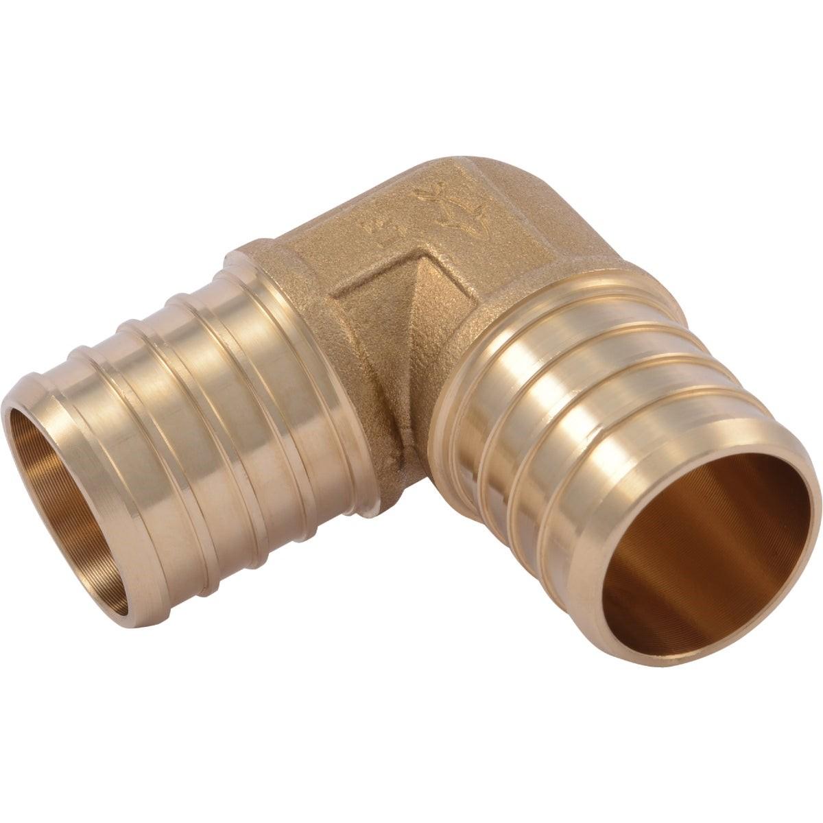 RWC Rwc UC260LFA Sharkbite 1 in Barb 90 Degree Brass Pex Elbow