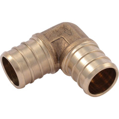 RWC Rwc UC256LFA 3/4 in Barb 90 Degree Brass Pex Elbow