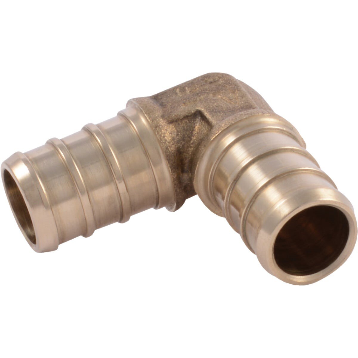 RWC Rwc UC248LFA 1/2 in Barb 90 Degree Brass Pex Elbow