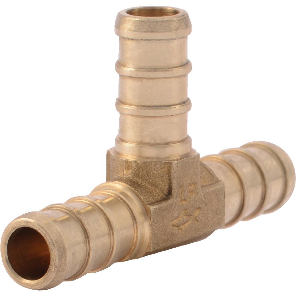 RWC Rwc UC360LFA Sharkbite Pex Barb Tee 3/8 X 3/8 X 3/8 Brass