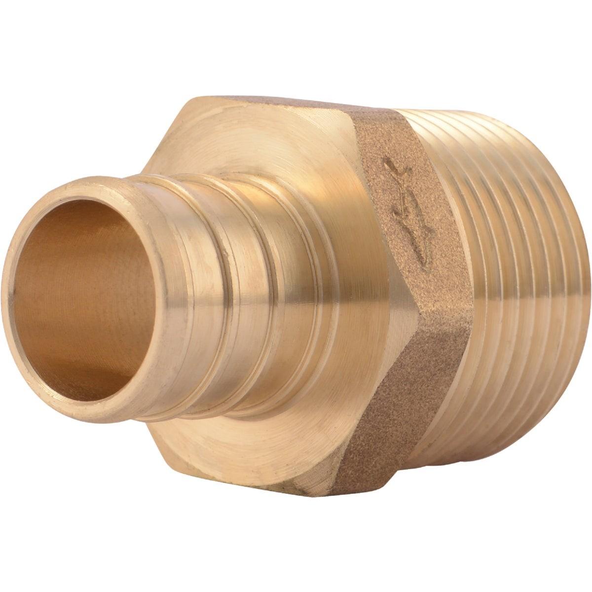 RWC Rwc UC134LFA 3/4 in Cf X 3/4 in Mpt Brass Pex Adapter