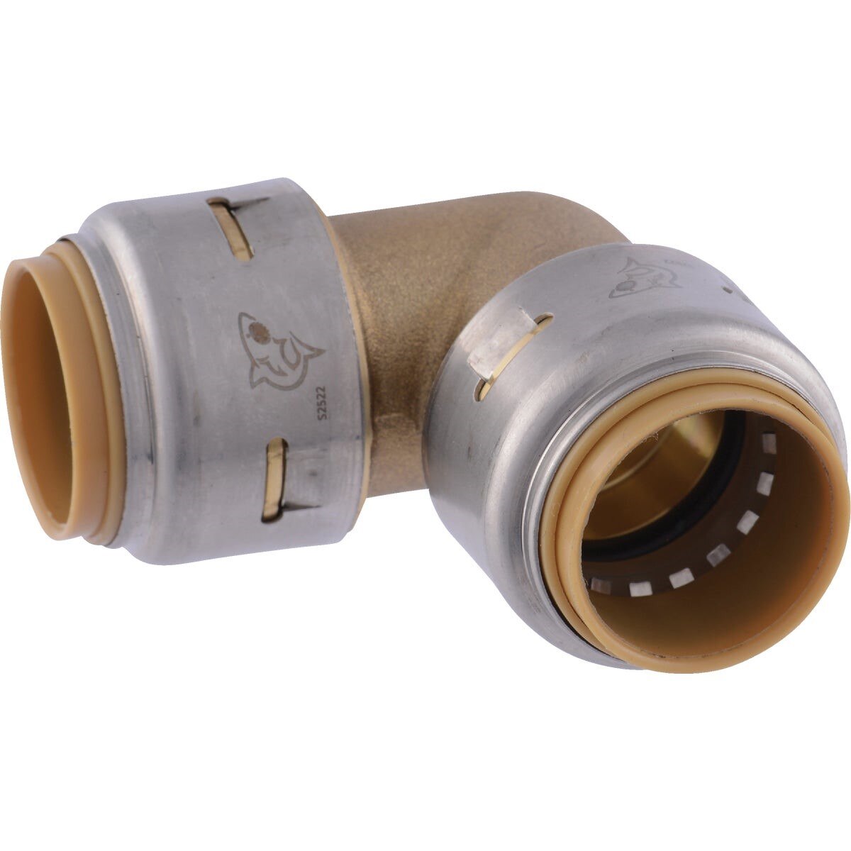 RWC Rwc UR256A Sharkbite Max 3/4 in Push-to-connect Brass Elbow