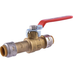 RWC Rwc UR24735 Sharkbite 1/2 in Brass Push-fit Slip Ball Valve