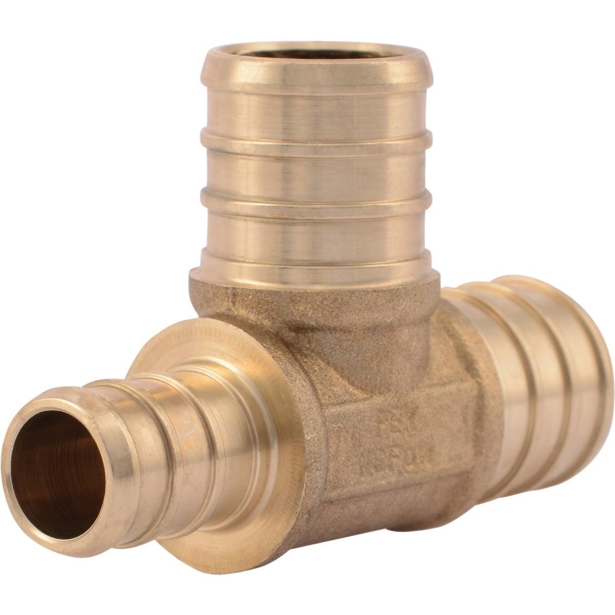RWC Rwc UC444LFA Sharkbite Pex Barb Reducing Brass Tee