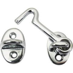 SEACHOICE Seachoice 36121 Cabin Door Hook Chrome-plated Brass 2 in
