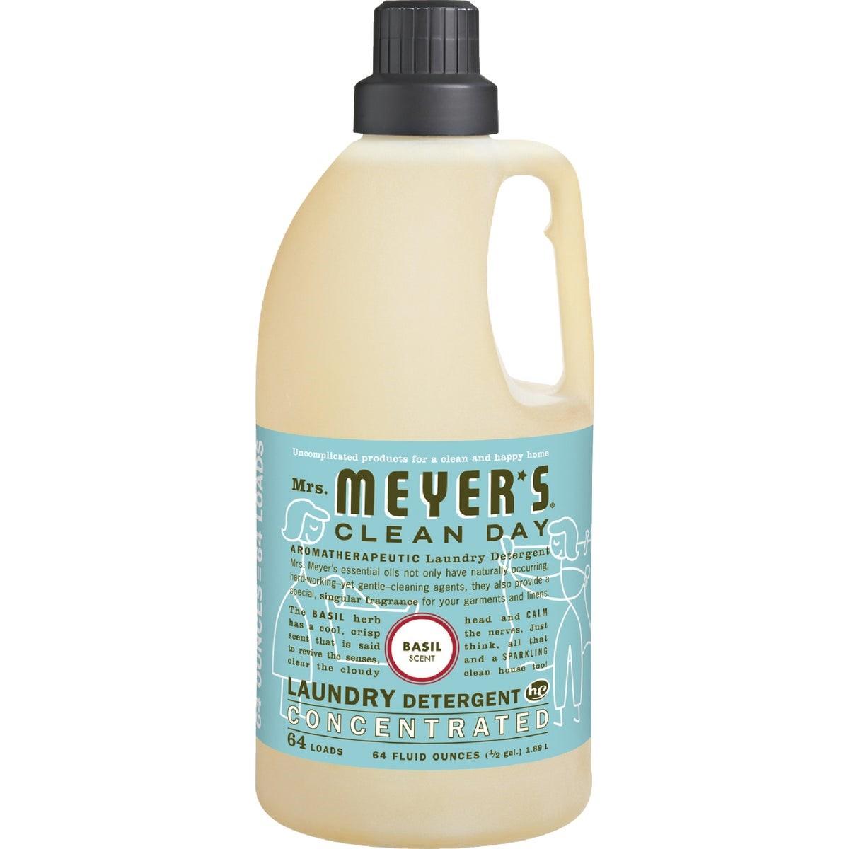 MRS MEYERS CLEAN DAY Mrs Meyers Clean Day 14831 Laundry Detergent 64 Oz Basil
