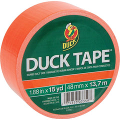 DUCK Duck 1265019 Neon Orange Colored Duct Tape 1.88x15 Yd