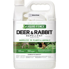 LIQUID FENCE Liquid Fence HG-70109 Deer Rabbit Repellent 1 Gal Rtu