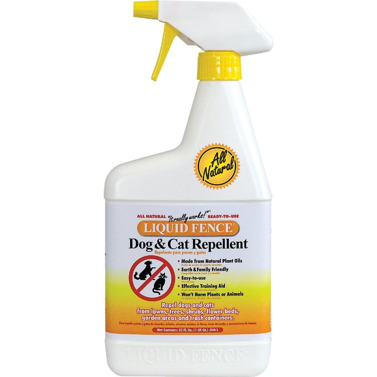 LIQUID FENCE Liquid Fence HG-71296-1 Dog Cat Repellent 32 Oz Rtu