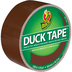 DUCK Duck 1304965 Colored Duct Tape Brown 1.88 in X 20 Yd