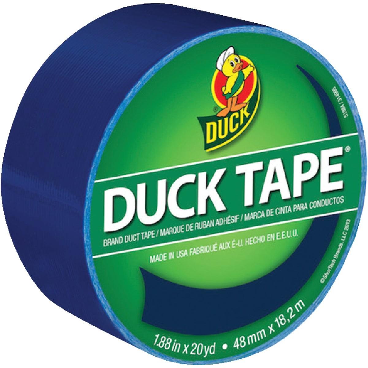 DUCK Duck 1304959 Colored Duct Tape Blue 1.88 in X 20 Yd