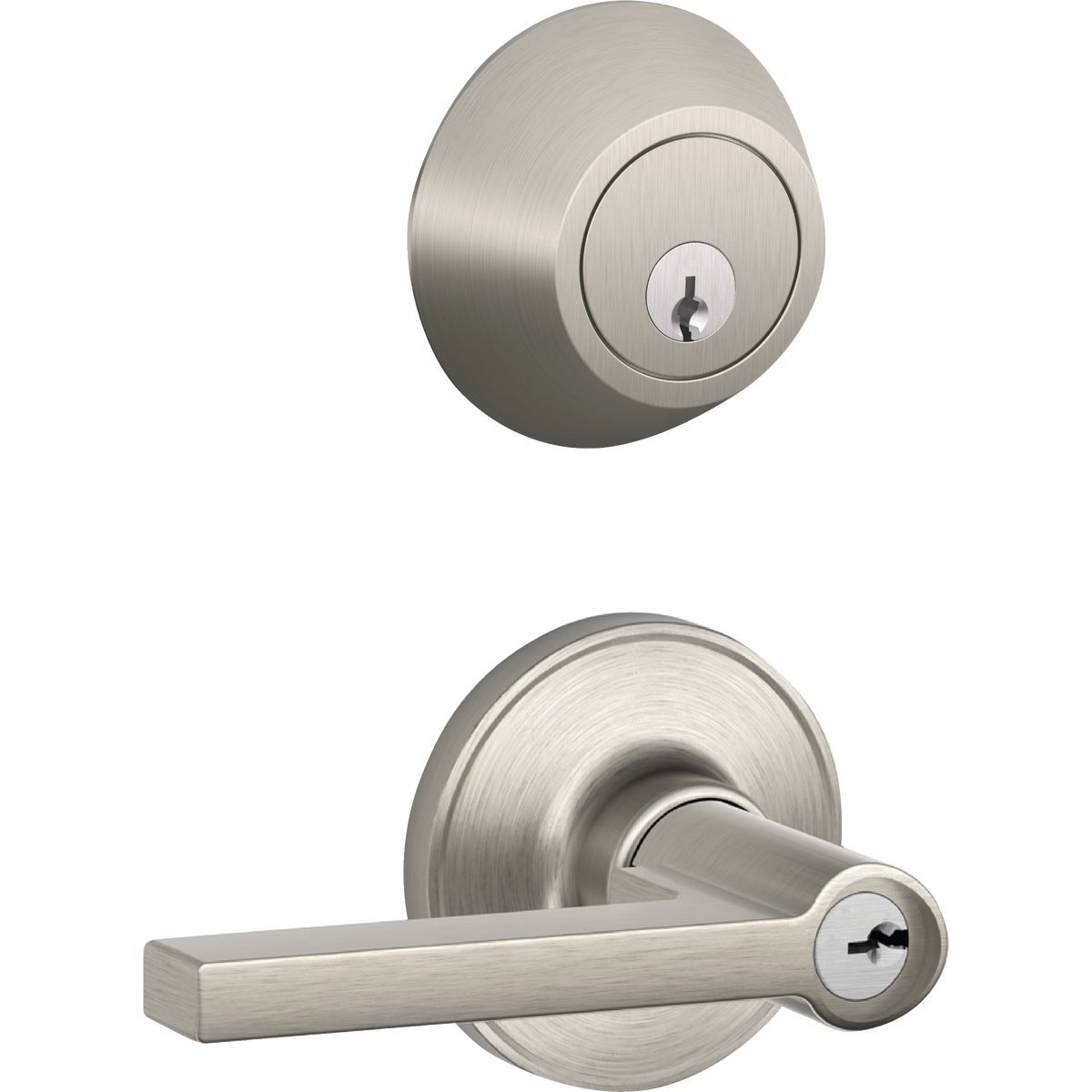 DEXTER Dexter JC60VSOL619 Single Cylinder Deadbolt Lever Combo