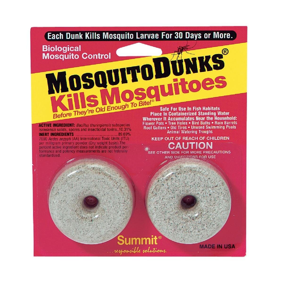 SUMMIT CHEMICAL Summit Chemical 102-12 Mosquito Dunks Tablet 2-pack
