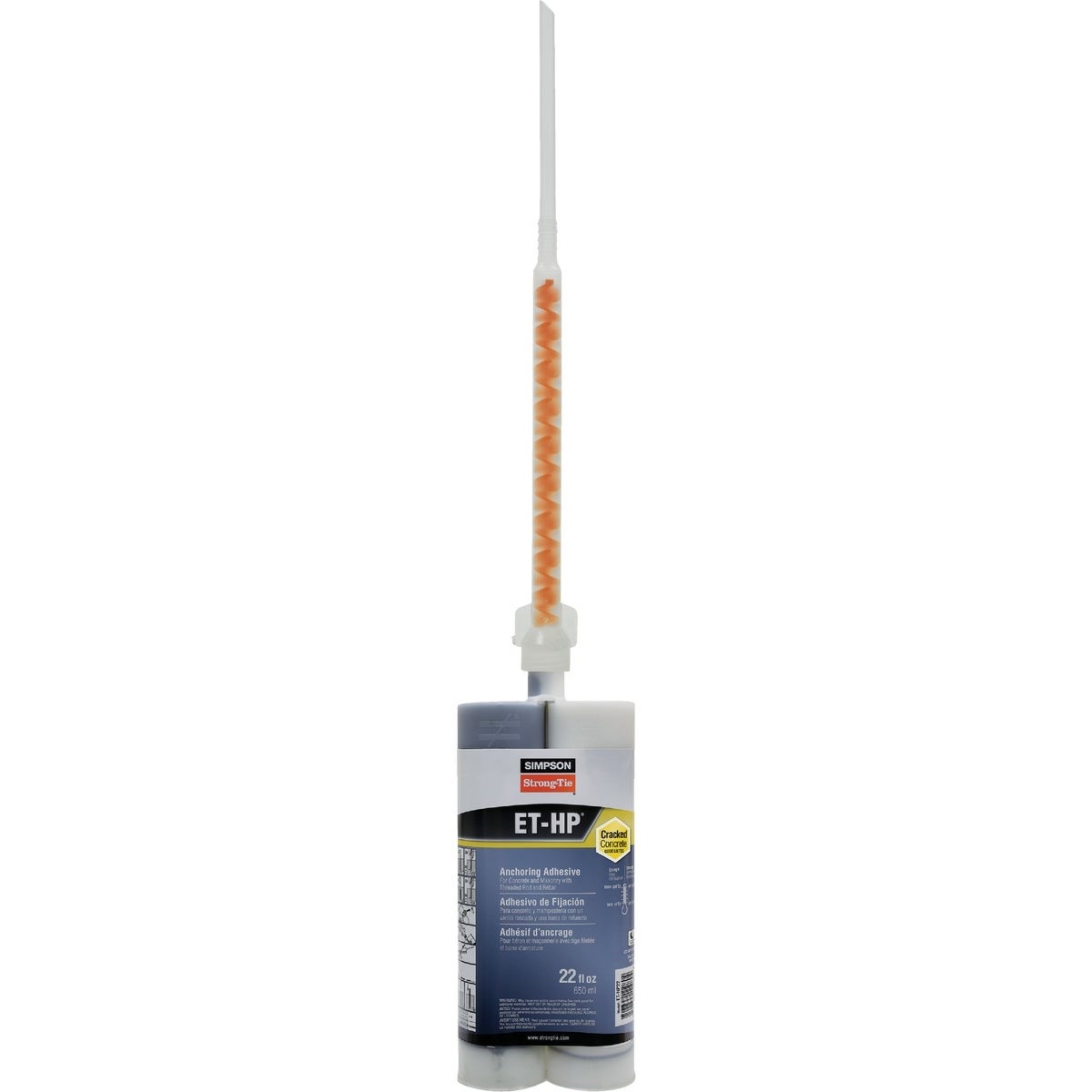 SIMPSON STRONG-TIE Simpson Strong-tie ET-HP22-N Epoxy Adhesive 22 Oz