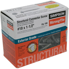SIMPSON STRONG-TIE Simpson Strong-tie SD10112R100 Structural Screw 100ct