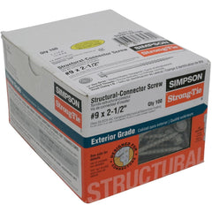SIMPSON STRONG-TIE Simpson Strong-tie SD9212R100-R Structural Screw 2.5 in 100 Ct