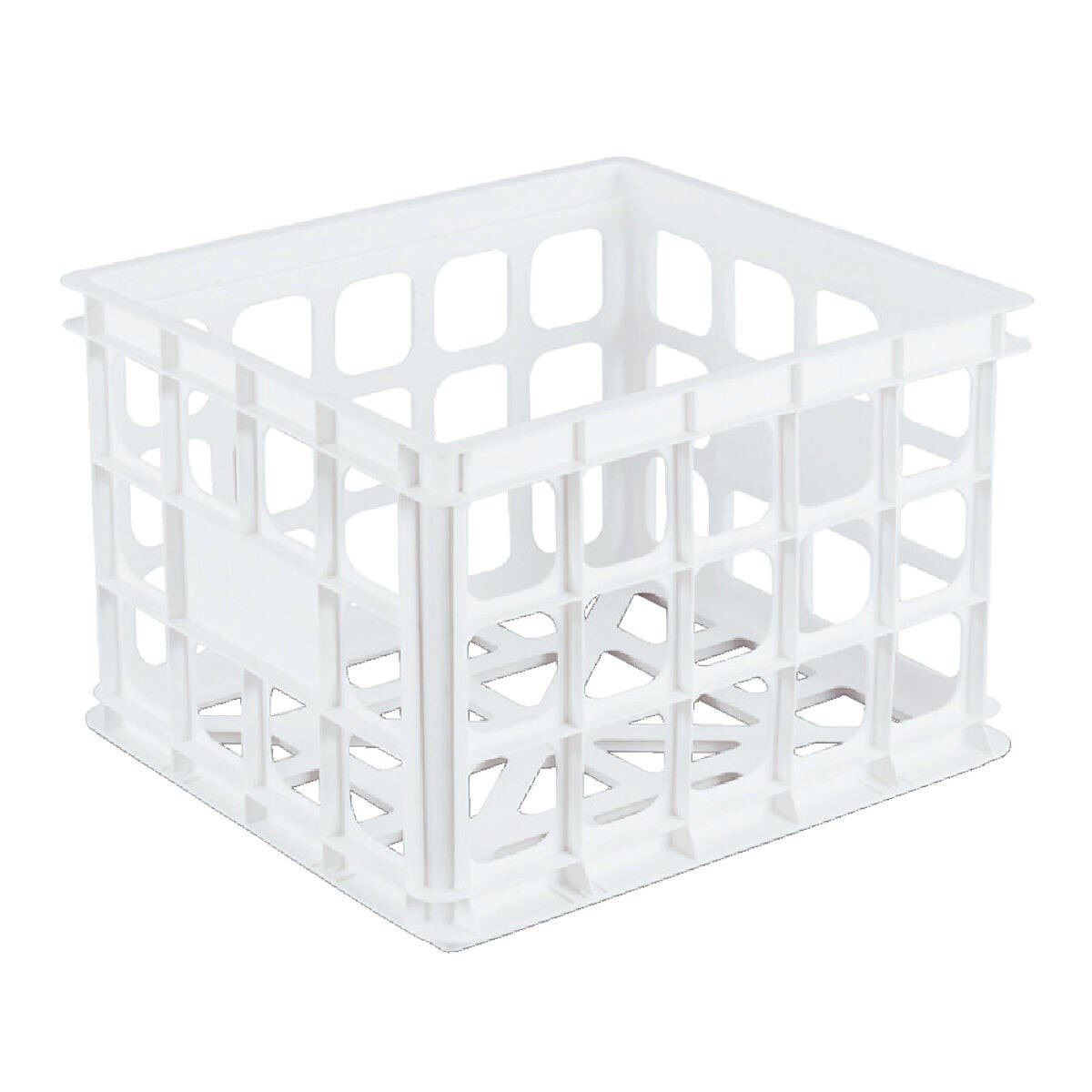 STERILITE Sterilite 16928006 Storage Crate 15.25x13.75x10.5 in White