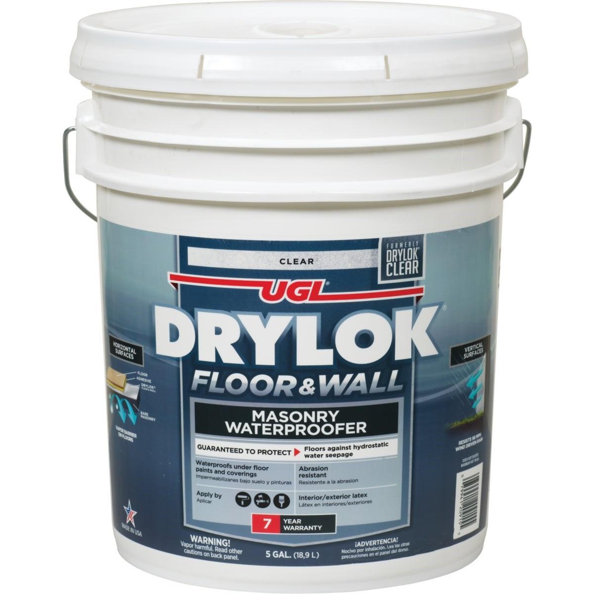 UGL Ugl 20915 Clear Masonry Waterproofer Floor Wall 5 Gallon