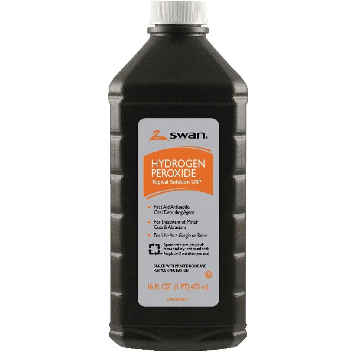 SWAN Swan 1000035784 Hydrogen Peroxide First Aid Antiseptic 16 Oz