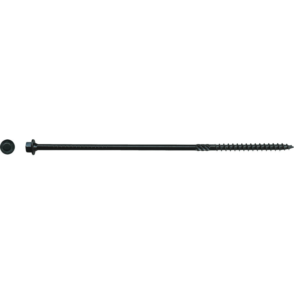 BIG TIMBER Big Timber BL148-25 Black Log Structure Screw 25 Ct