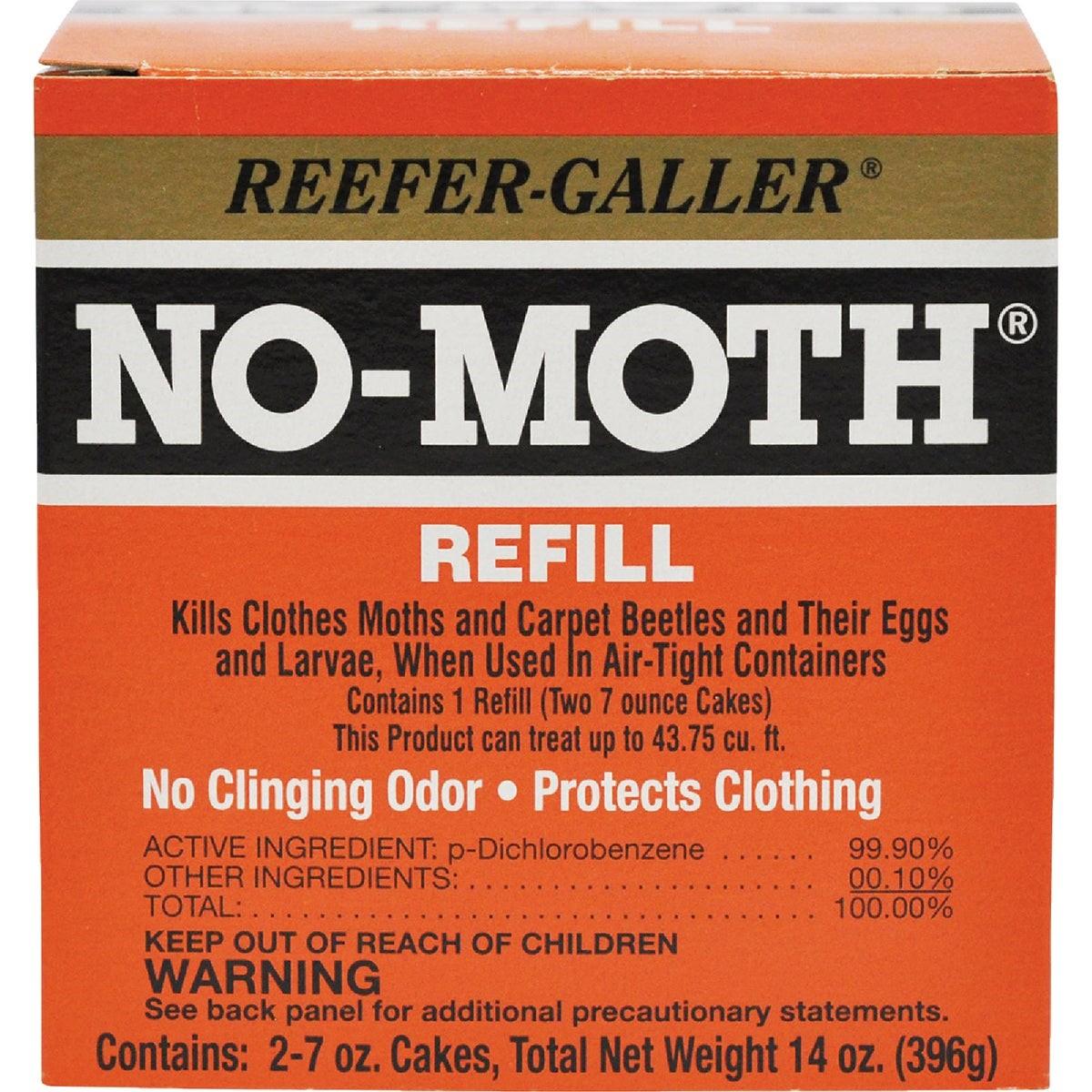 REEFER-GALLER Reefer-galler 1021.6 No-moth Moth Killer Cake Refill 2-pack