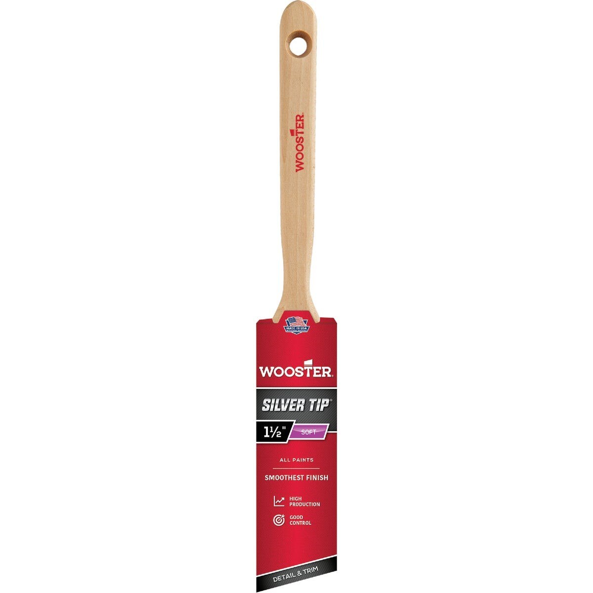 WOOSTER BRUSH Wooster Brush 5221-1 1/2 Chisel Trim Angle Sash Brush
