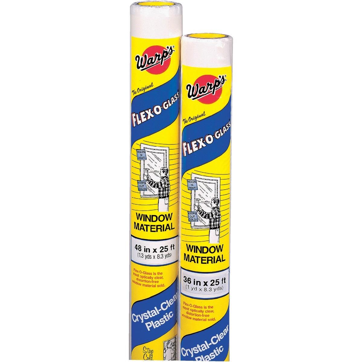 WARP BROTHERS Warp Brothers NFG-36P Plastic Sheeting 4 Mil 36 in X 25 Ft Clear