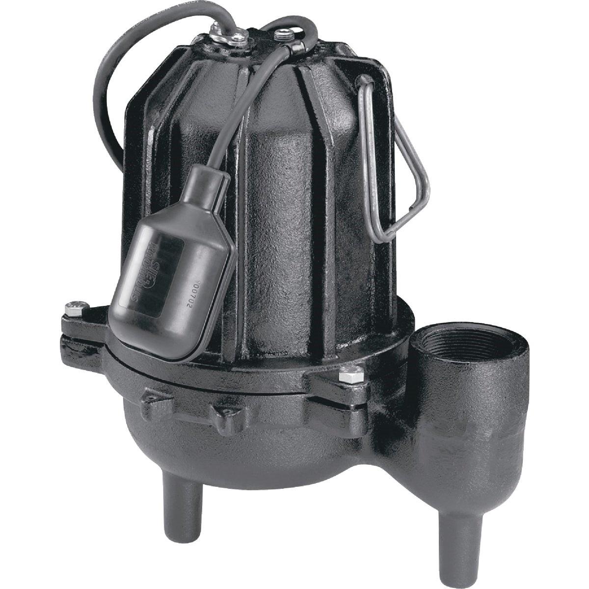 WAYNE WATER SYSTEMS Wayne Water Systems WCS50T Sewage Ejector Pump 0.5 Hp