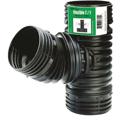 AMERIMAX HOME PRODUCTS Amerimax Home Products 53702 Flex-drain Corrugated Tee Y
