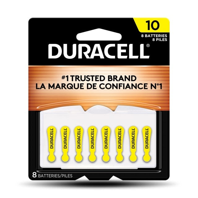 DURACELL Duracell HAZA10B8 Hearing Aid Battery Size 10 Zinc Air