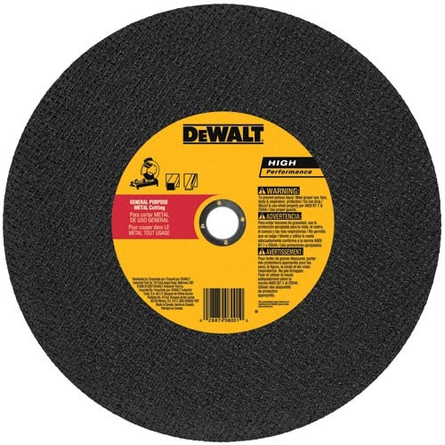 DEWALT Dewalt DW8010 Cut-off Wheel 16x7/64x1 Inch Metal Saw