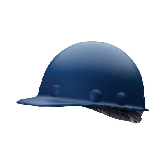 FIBRE-METAL Fibre-metal P2AQRW71A000 Fiberglass Cap Style Hard Hat Blue
