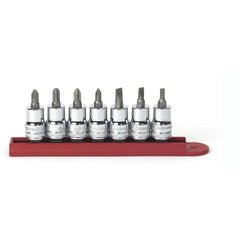 APEX Apex 80577 Bit Socket Set 3/8 in Drive 7 Pc