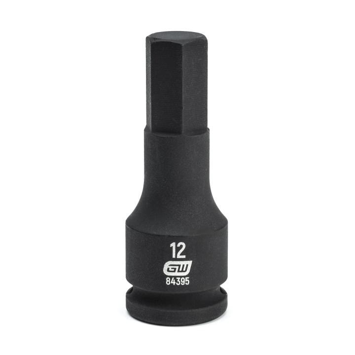 APEX Apex 84395 Impact Bit Socket 3/8 in Drive Hex 12 Mm
