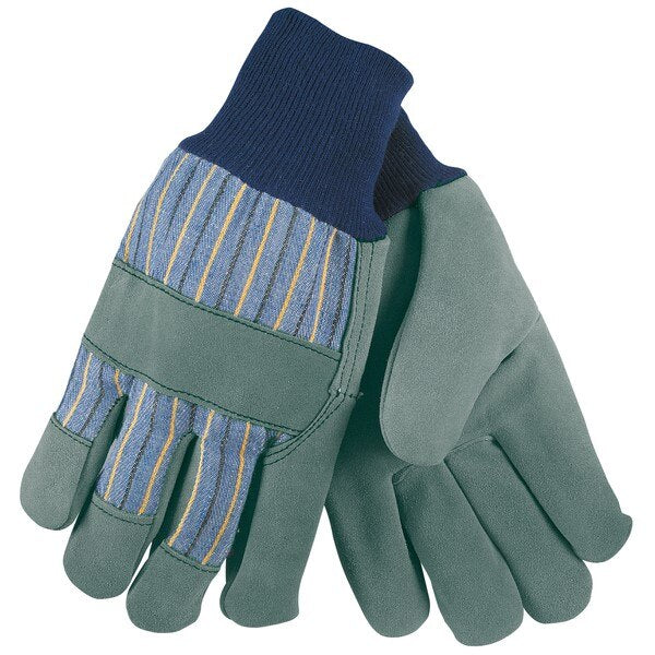 MCR SAFETY Mcr Safety 1420AS Leather Palm Work Gloves Small
