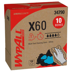 KIMBERLY-CLARK Kimberly-clark 34790 Wypall X60 Pop-up Towels 118/box