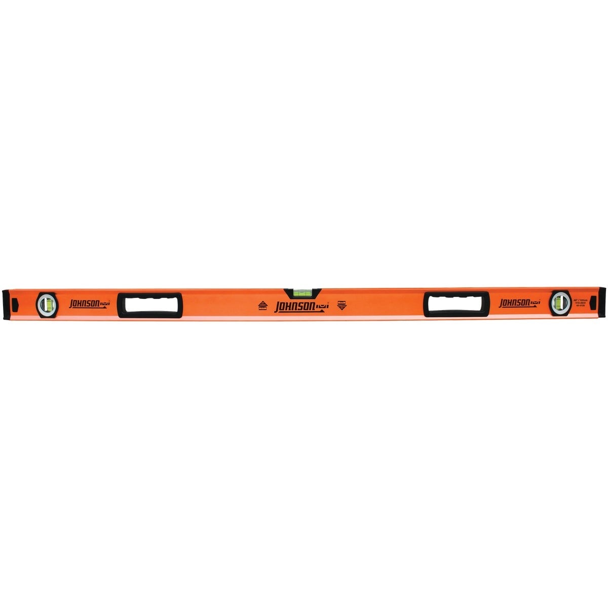 JOHNSON LEVEL & TOOL Johnson Level Tool 1741-4800 Aluminum Box Level 48 in