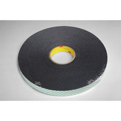 3M 3M 7000123320 Urethane Foam Tape 4052 Black 1in X 72yd