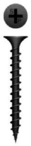 STEWART FASTENER Stewart Fastener JDWSB1 Drywall Screws 1 Inch Jar 100
