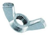 STEWART FASTENER Stewart Fastener J08NWZ 8-32 Zinc Wing Nuts 100 Pack