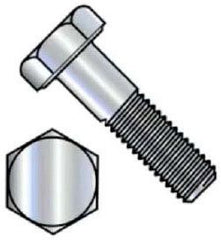 STEWART FASTENER Stewart Fastener J5032CH5Z Grade 5 Hex Cap Bolt 1/2-13 X 2 in