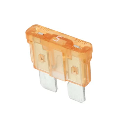TRADEPRO Tradepro TP-5ABLADEFUSE Blade Automotive Fuse 5A Tan 5 Pack